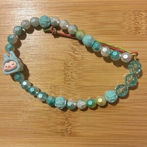 Hope labubu phone charm wristlet